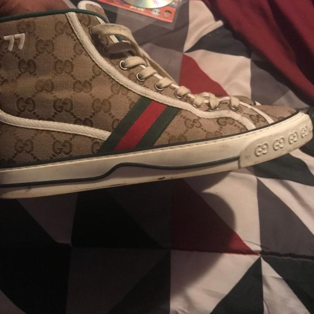 men gucci high top shoes - Picture 2 of 3